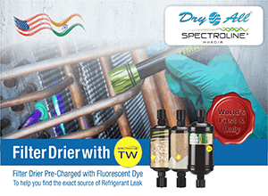 Filter Drier with Leak Detection Technology