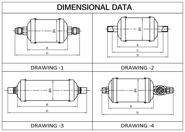 Dry All BiFlow Filter Drier DCHBF Series (BiDirection)