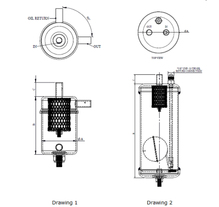 Dry All Coalescent Oil Separator (CTOS)